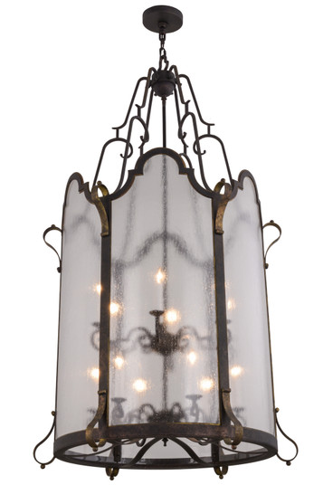 Dubrek 12 Light Pendant in Gilded Tobacco W/ Gold (57|157792)