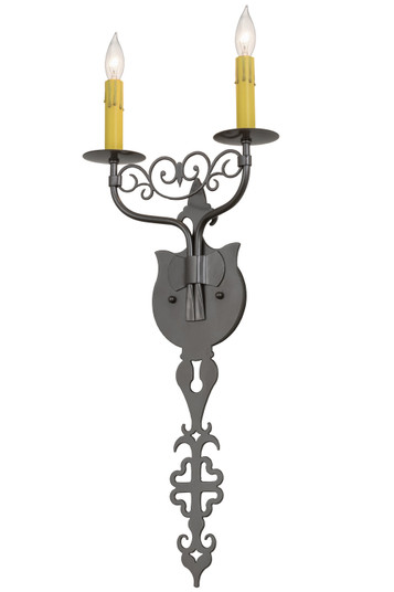 Merano Two Light Wall Sconce in Bronze Metallic (57|157455)