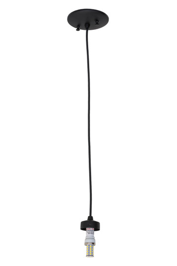 Wildlife At Dusk One Light Pendant Hardware in Black Metal (57|157304)