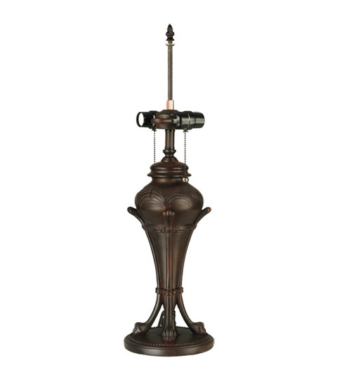 Lionfoot Two Light Table Base in Mahogany Bronze (57|157260)