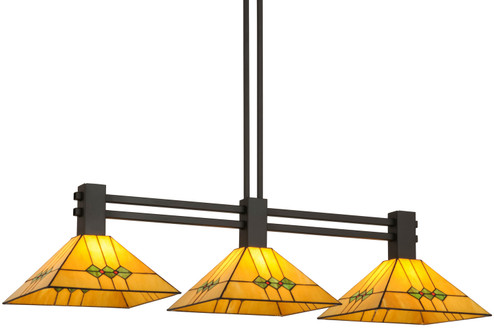 Martini Mission Three Light Island Pendant in Oil Rubbed Bronze (57|156697)