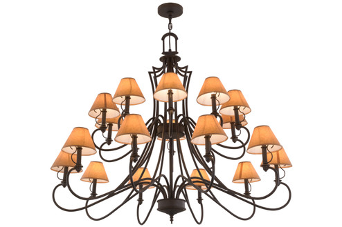 Jupiter 20 Light Chandelier in Classic Rust (57|156660)