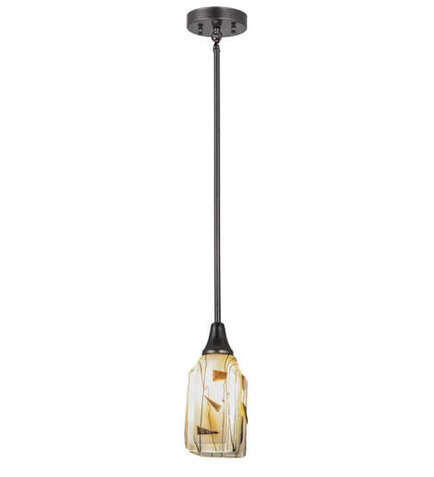 Metro Fusion One Light Mini Pendant in Cosmic Silver Vein (57|156007)