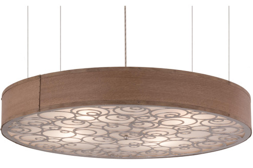 Cilindro Four Light Pendant in Nickel (57|155397)