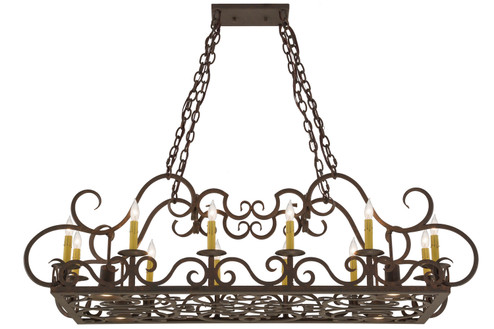 Carlotta 16 Light Pendant in Gilded Tobacco (57|155204)