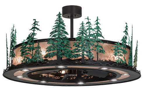 Tall Pines 20 Light Chandel-Air in Wrought Iron (57|155102)