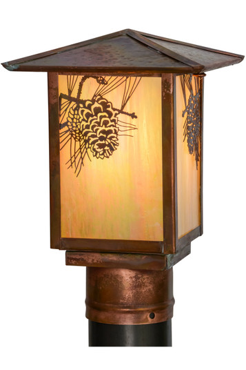 Seneca One Light Post Mount in Vintage Copper (57|154518)