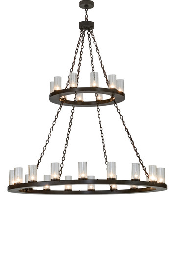 Loxley 28 Light Chandelier in Timeless Bronze (57|153513)