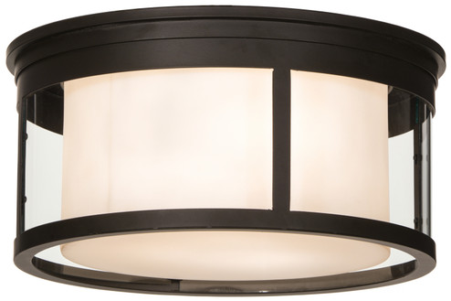 Cilindro Three Light Flushmount in Oil Rubbed Bronze (57|153386)