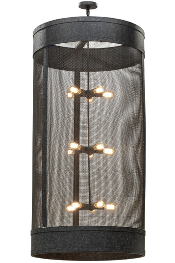 Cilindro 15 Light Pendant in Coffee Bean (57|153274)