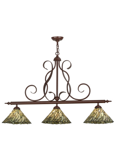 Willow Three Light Island Pendant in Rust (57|152997)