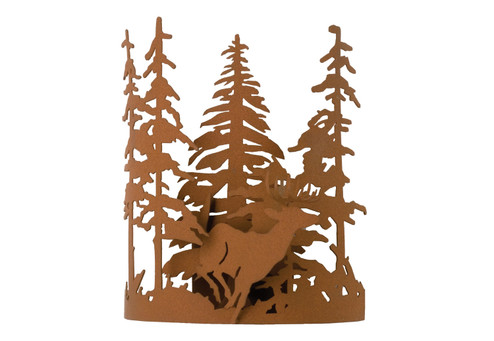 Deer Through The Trees One Light Wall Sconce in Earth (57|15261)