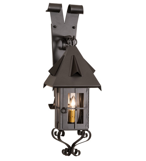 Kasteel One Light Wall Sconce in Wrought Iron (57|151878)