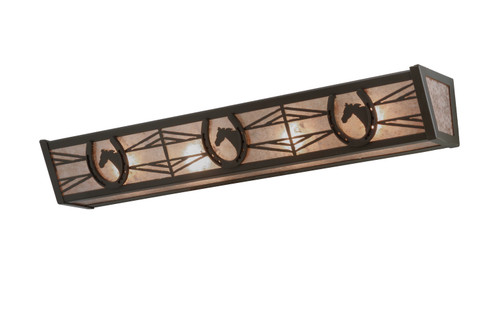 Horseshoe Four Light Vanity in Timeless Bronze (57|151694)