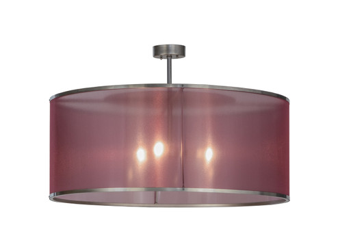 Cilindro Three Light Pendant in Nickel (57|151325)