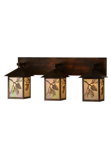Balsam Pine Three Light Vanity in Vintage Copper (57|150774) Balsam Pine Three Light Vanity in Vintage Copper (57|150774)
