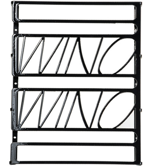Wine Glass Rack Glass Rack in Black Metal (57|149200)