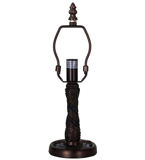 Twisted Fly One Light Table Base in Mahogany Bronze (57|14914)