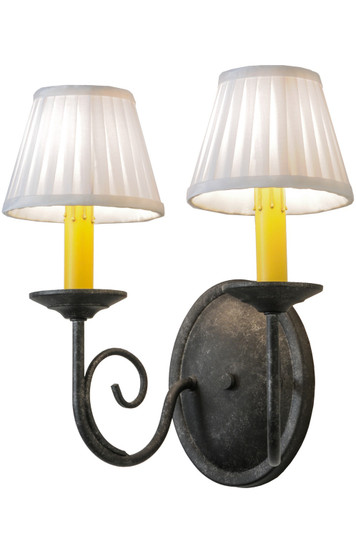 Jenna Two Light Wall Sconce in Smoke (57|149030)