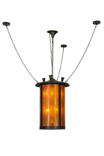 Fulton 11 Light Pendant in Craftsman Brown (57|148852)