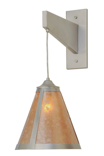 Mission One Light Wall Sconce in Nickel (57|148257)