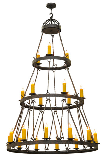 Lakeshore 21 Light Chandelier in Coffee Bean (57|147244)