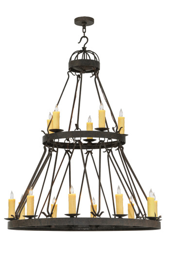 Lakeshore 15 Light Chandelier in Coffee Bean (57|147174)
