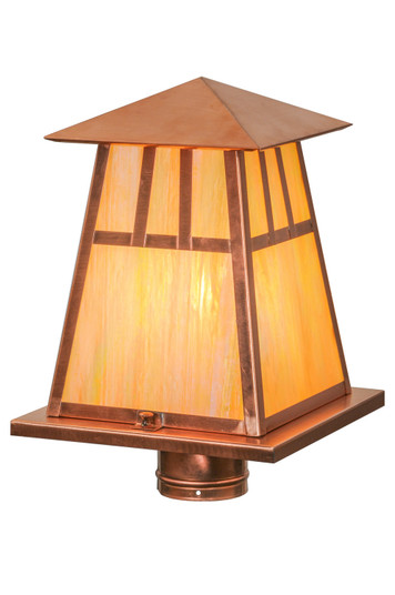 Stillwater One Light Post Mount in Natural Copper (57|147115)