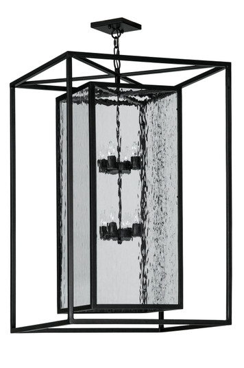 Kitzi Box Eight Light Pendant in Solar Black (57|146110)