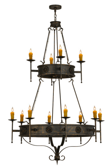 Lorenzo 12 Light Pendant in French Bronze (57|145936)