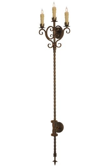 Palmira Three Light Wall Sconce in Coffee Bean (57|145593)