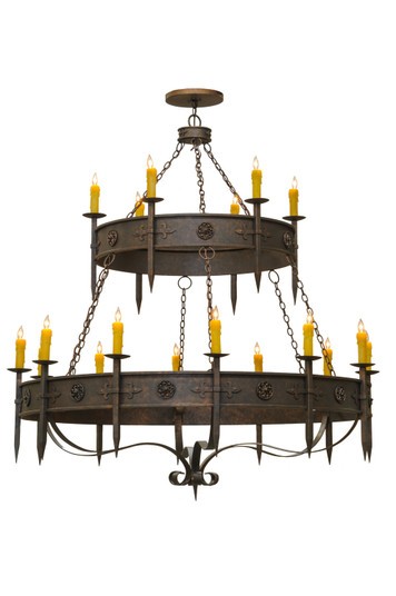 Calandra 18 Light Chandelier in Gilded Tobacco (57|145304)