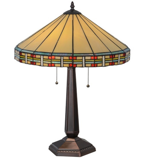Arizona Two Light Table Lamp in Mahogany Bronze (57|144960)