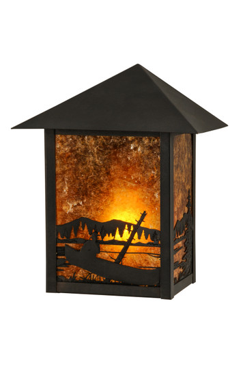 Seneca One Light Wall Sconce in Craftsman Brown (57|144799)