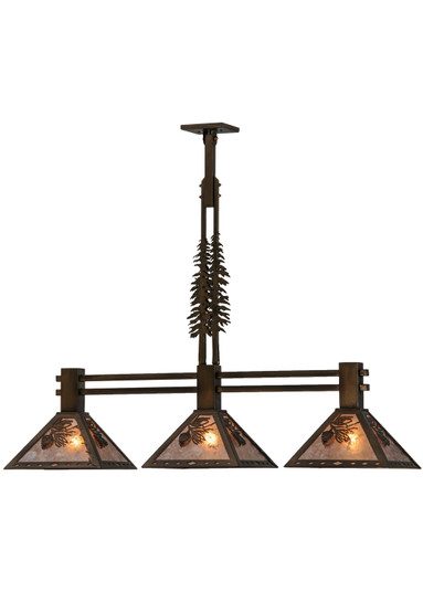 Winter Pine Three Light Island Pendant in Antique Copper (57|144443)