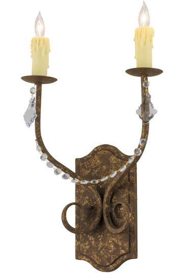 Samuel Two Light Wall Sconce in Pompeii Gold (57|144397)