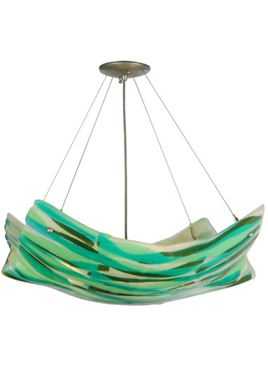 Metro Fusion Four Light Inverted Pendant in Nickel (57|142473)