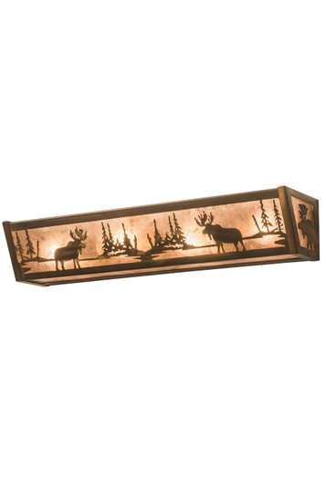 Moose At Lake Four Light Vanity in Antique Copper (57|14212)