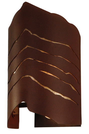 Wavey Two Light Wall Sconce in Rust (57|141850)