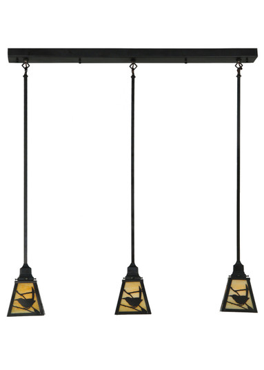 Songbird Three Light Island Pendant in Craftsman Brown (57|140984) Songbird Three Light Island Pendant in Craftsman Brown (57|140984)