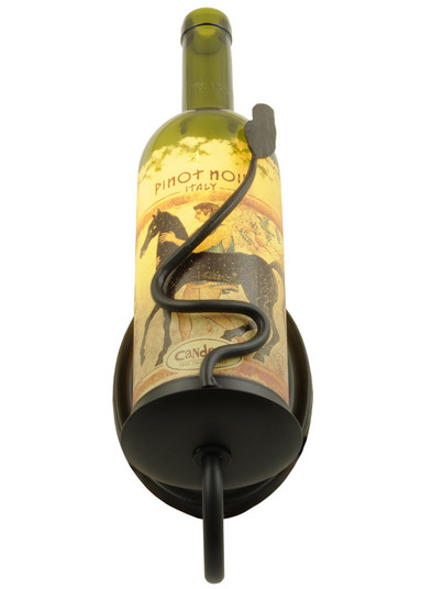 Tuscan Vineyard One Light Wall Sconce in Textured Black (57|140910)