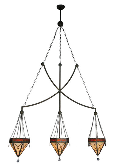 Larkfield Three Light Bar Pendant in Capri (57|140698)