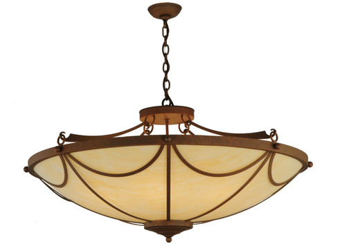 Carousel Eight Light Pendant in Antique Rust (57|140405)