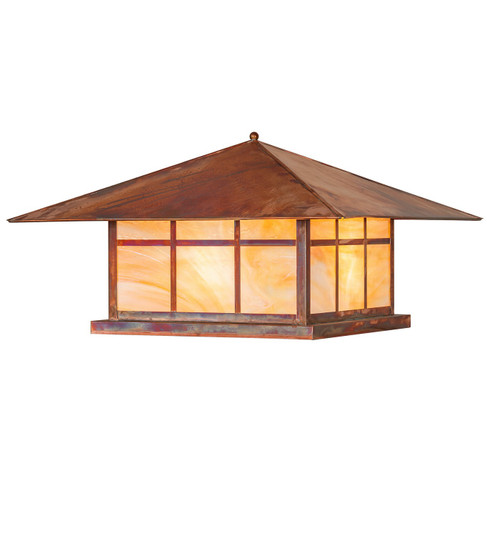 Seneca Four Light Pier Mount in Vintage Copper (57|140329)