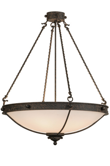 Freya Six Light Semi-Flushmount in Coffee Bean (57|139821)