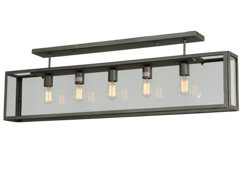 Affinity Five Light Semi-Flushmount in Matte Clear (57|139731)