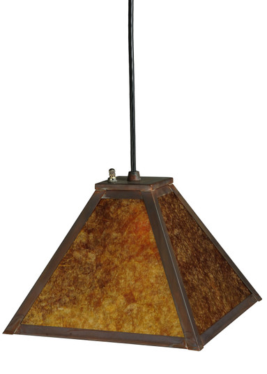 Mission One Light Mini Pendant in Vintage Copper (57|139476)