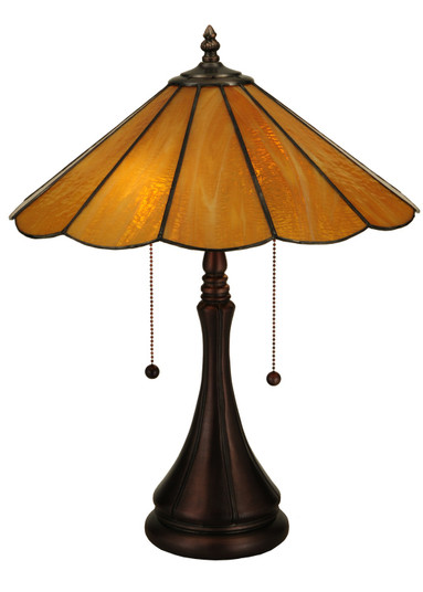 Panel Two Light Table Lamp in Nickel (57|138208)