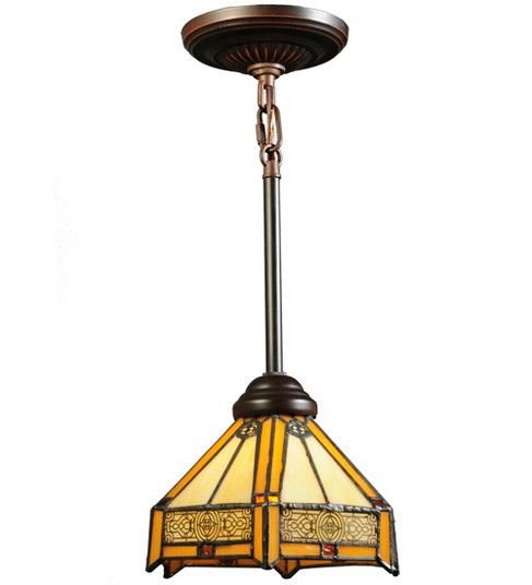 Peaches One Light Mini Pendant in Mahogany Bronze (57|138115)