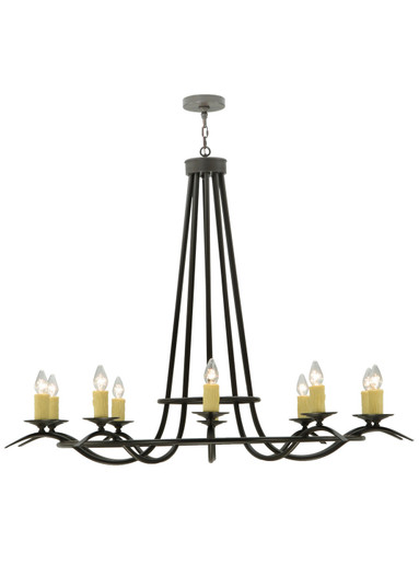 Octavia Ten Light Chandelier in Timeless Bronze (57|137894)
